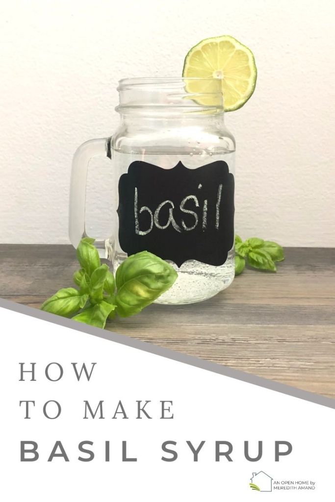 Basil Simple Syrup Recipe: The Perfect Summer Drink