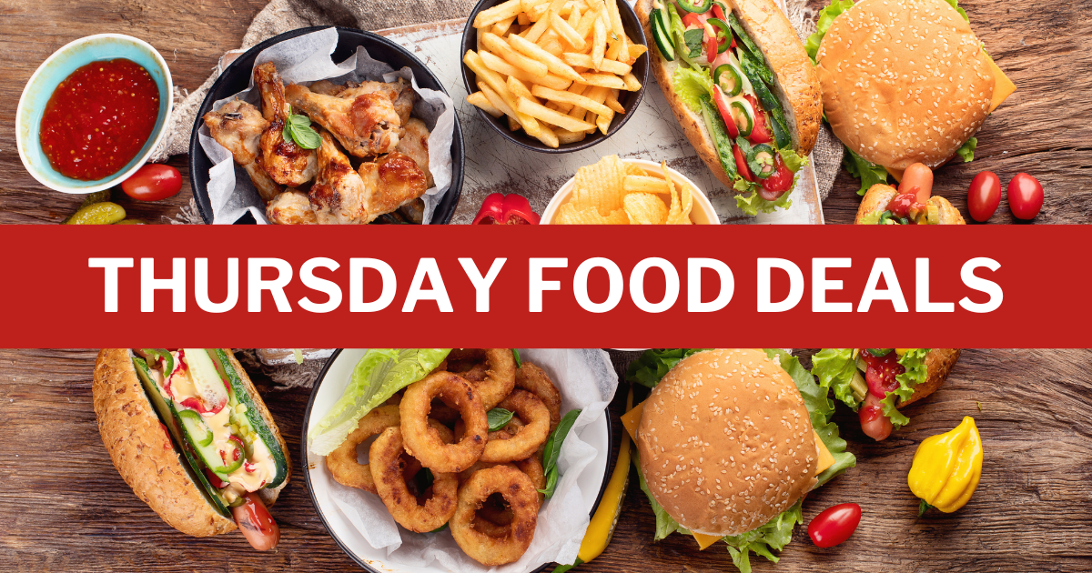 Craving a Deal? Check Out These Thursday Dinner Specials