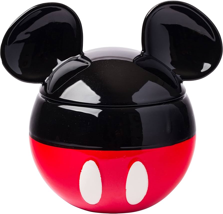 Adorable Mickey Mouse Cookie Jar:  Perfect Gift for Disney Fans!