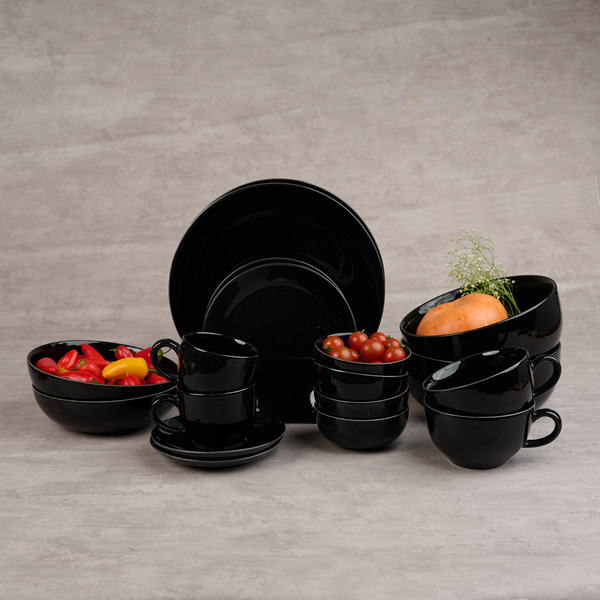 How to Choose a Black Stoneware Dinner Set?