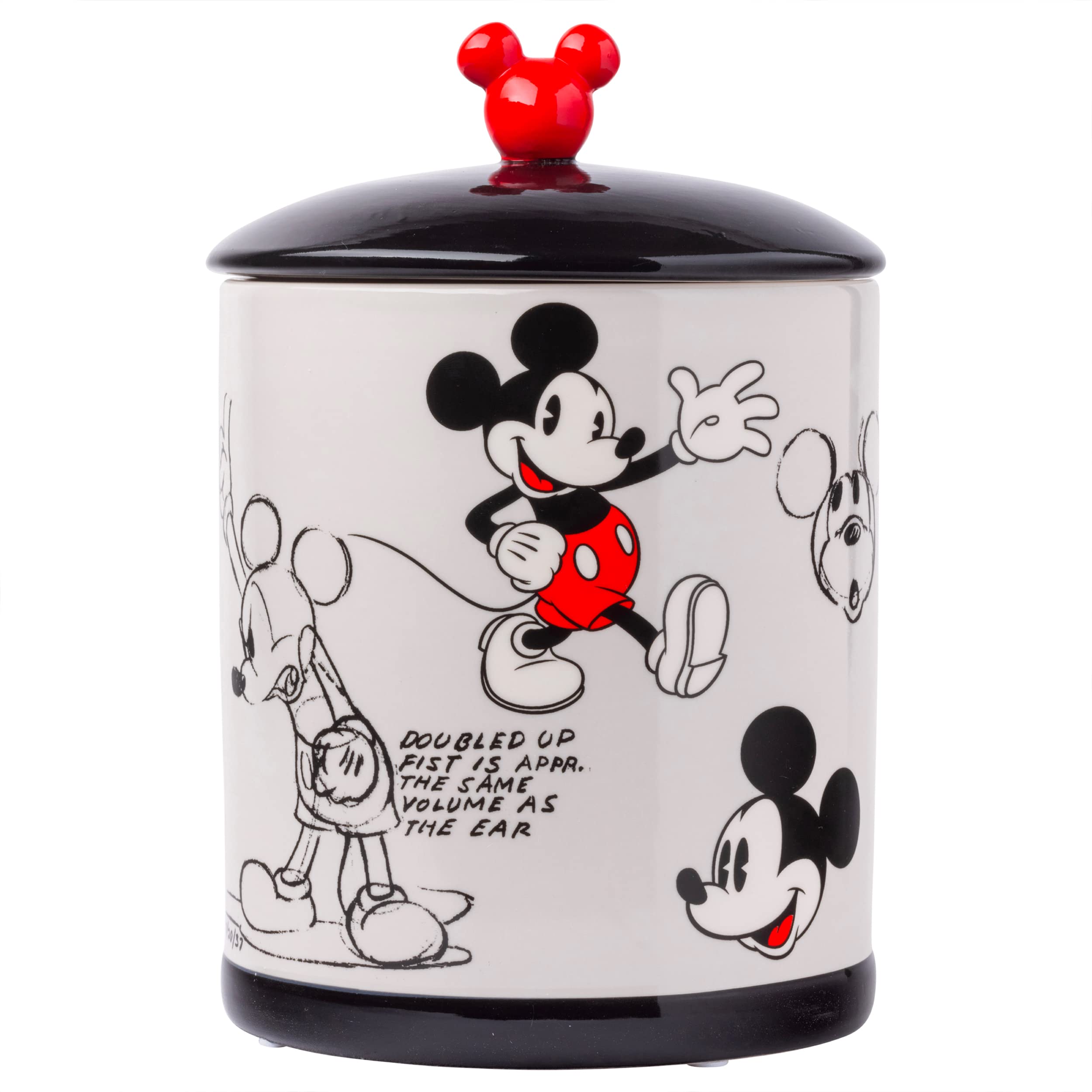 Adorable Mickey Mouse Cookie Jar:  Perfect Gift for Disney Fans!