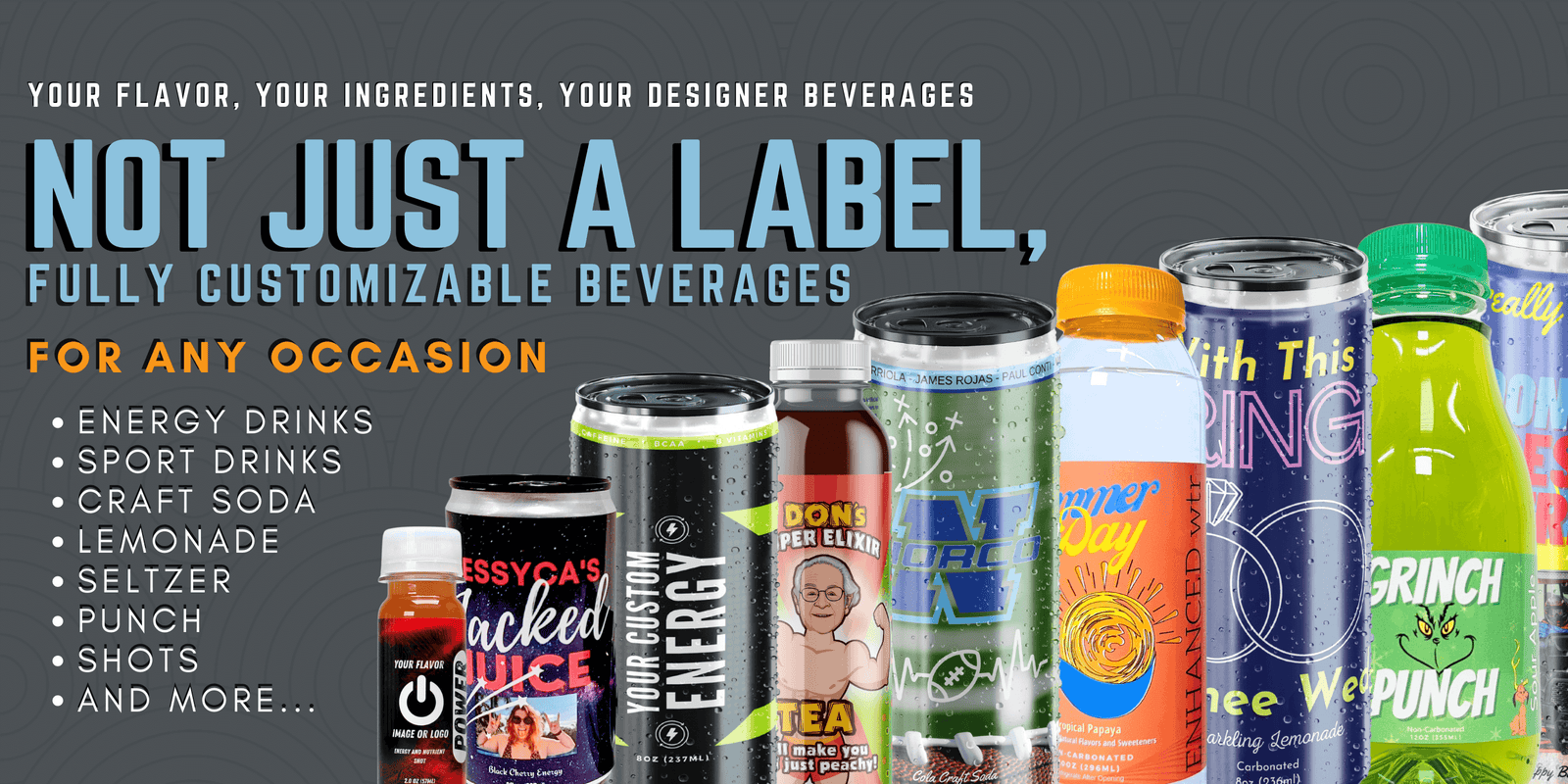 Custom Energy Drinks: Where to Find Your Perfect Personalized Drink