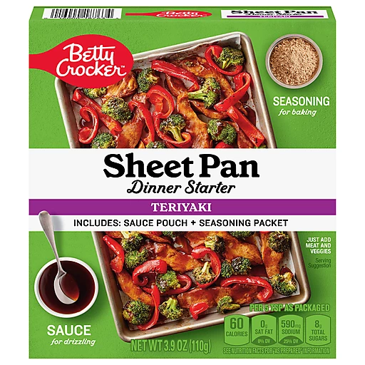 Betty Crocker Sheet Pan Dinner Starter Recipes (Delicious Meals in Under 30 Minutes)