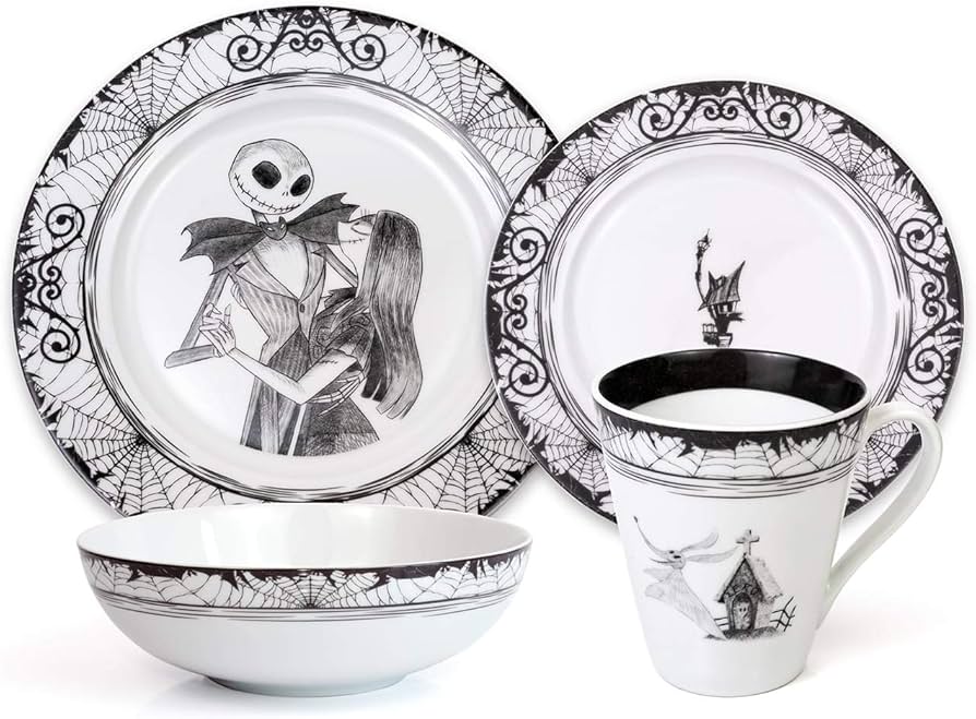 How to get a Nightmare Before Christmas Dinner Set? Check out these awesome deals!